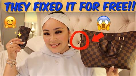 louis vuitton glazing repair diy